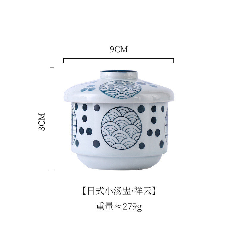 Japanese Style Chawanmushi Ceramic Egg Bowl
