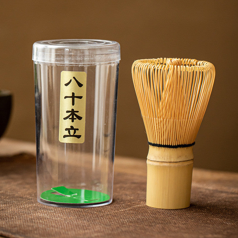 1PC Bamboo Chasen Japanese Matcha Whisk Brush Tool For Green Tea Powder