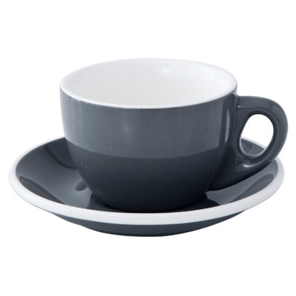 [ 300ML ]European Style Colourful Ceramic Barista Coffee Cup and Saucer -1 set