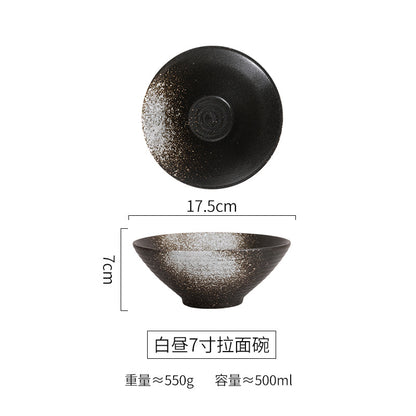 7/8 inch Japanese Ceramic Ramen Bowl Tableware