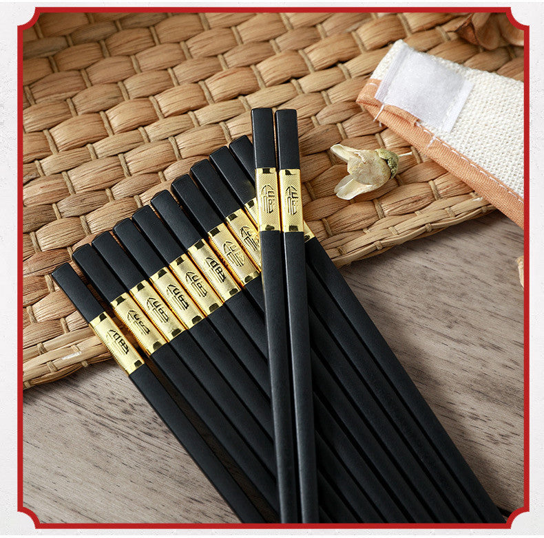 Chopstick Classic Series Alloy Chopsticks Chopstick 经典合金筷子1双 Penyepit Cina [Per Pair]