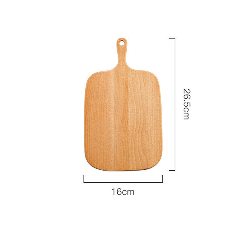 ANJU アンジュ Pizza Tray Solid Wood Non-stick Round Rectangle Bread Plate Steak Plate Cutting Board Cheese Cutting Fruit