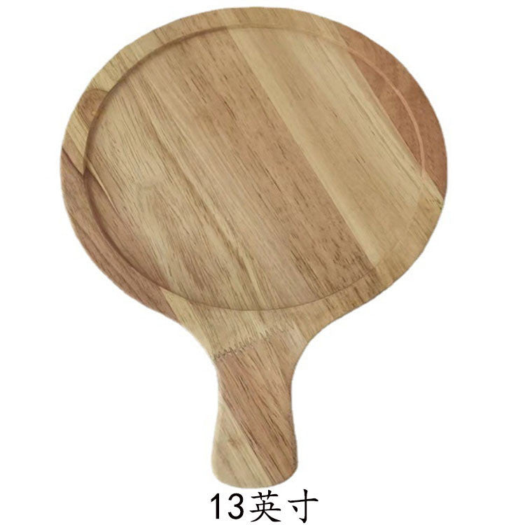 ANJU アンジュ Pizza Tray Solid Wood Non-stick Round Rectangle Bread Plate Steak Plate Cutting Board Cheese Cutting Fruit