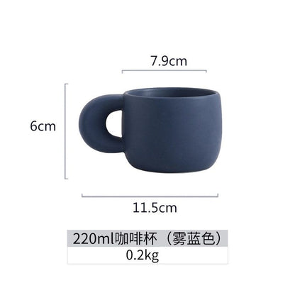 Korean Vibe Coffee mug cawan kopi coffee cup ceramic 咖啡杯