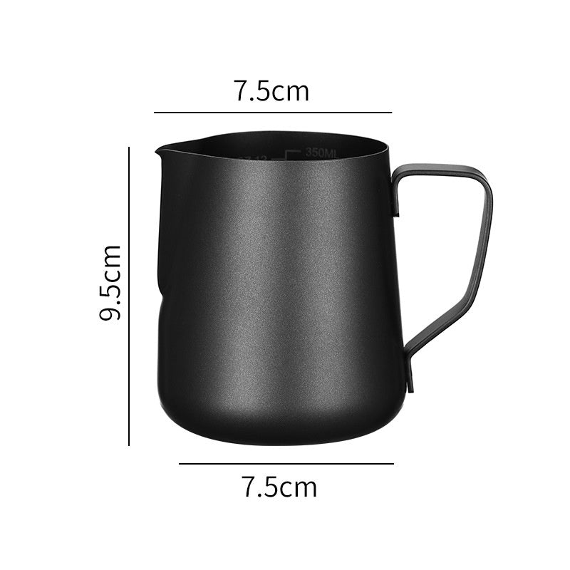 (Ready Stock)Coffee Espresso Milk Frothing Pitcher Jug Stainless Steel Teflon Rainbow 350ml |550ml| 600ml