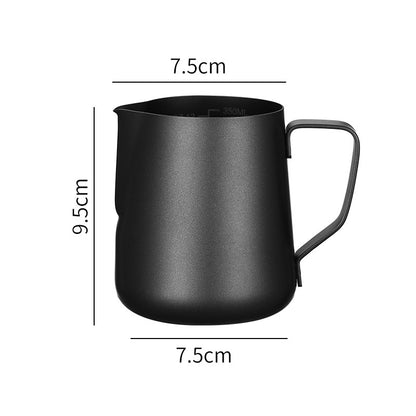 (Ready Stock)Coffee Espresso Milk Frothing Pitcher Jug Stainless Steel Teflon Rainbow 350ml |550ml| 600ml