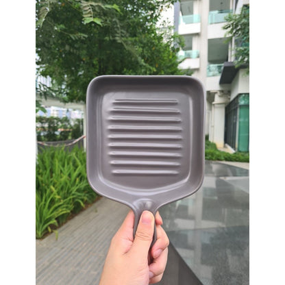 ANJU アンジュNordic Ins Style Ceramic Plate with Handle Baking Pan Ceramic bakeware Breakfast plate Pinggan Dinner Plate