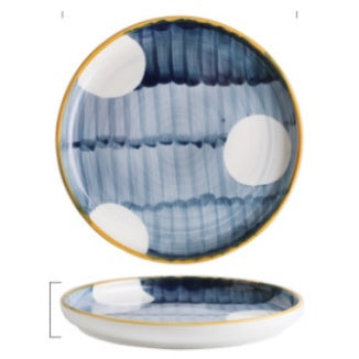 ANJU アンジュ Japanese Style Creative Ceramic Plate Western Food Plate 8 inch Pinggan cawan