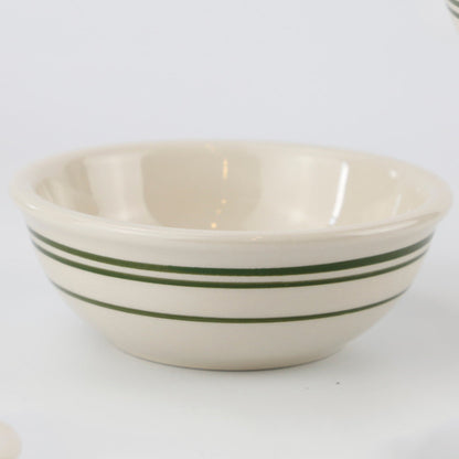 ANJU アンジュ Green Line Stoneware tableware plate pinggan dessert plate dinner plate breakfast plate western plate pizza