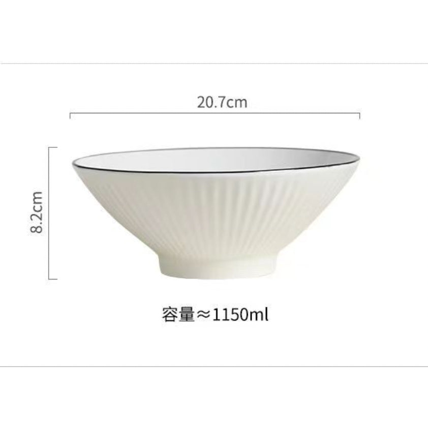 YAMADA Japanese Style Nordic Premium Ceramic Dinnerware Dinner Set Ceramic Plates Bowl Set Pinggan Mangkuk Seramik Raya