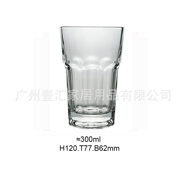 [Ready Stock] Glass Cups / Glass Coffee Vintage Cups / Glass Vintage Transparent Mug 精美玻璃杯