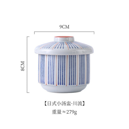 Japanese Style Chawanmushi Ceramic Dessert Egg Cup Children Egg Holding Bowl Baby Steamed Egg Cup Egg Cup Steamed Egg