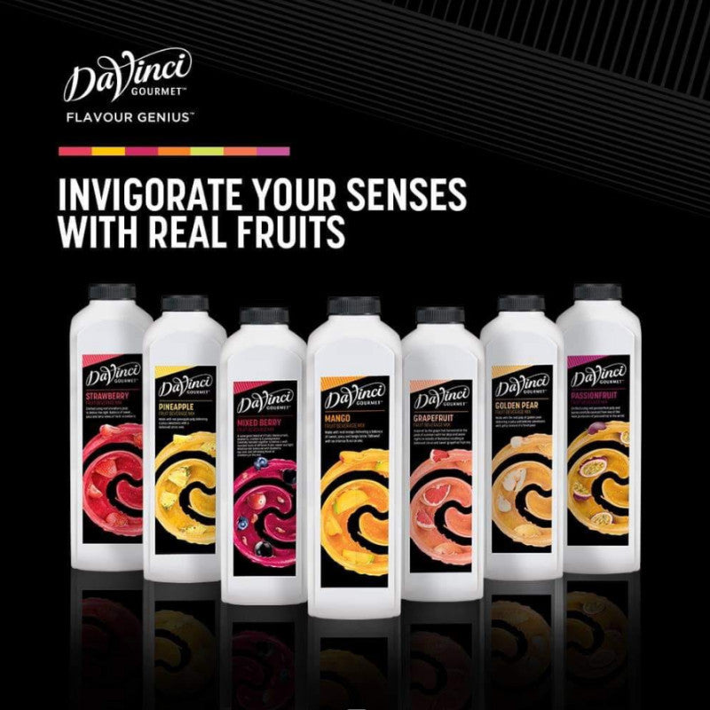 (Ready Stock) DaVinci Gourmet Fruit Mixes & Concentrates Various Flavour Sauce 1L