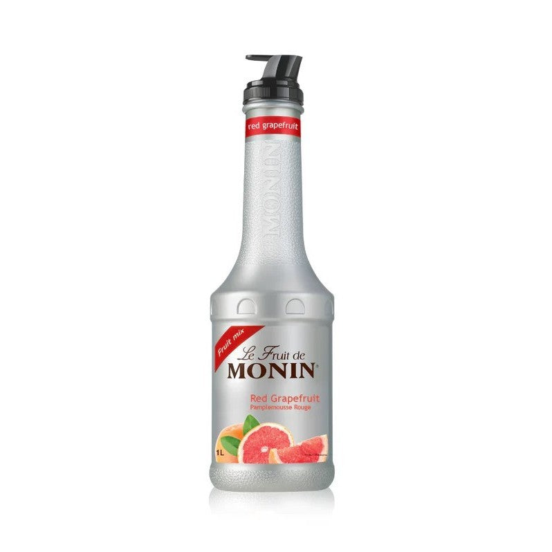 (Ready Stock)MONIN Puree Fruit Mix 1 Litre Various Flavors Strawberry Passion Fruit Peach
