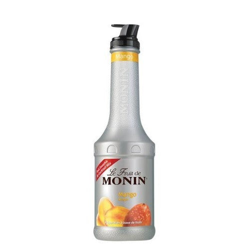 (Ready Stock)MONIN Puree Fruit Mix 1 Litre Various Flavors Strawberry Passion Fruit Peach