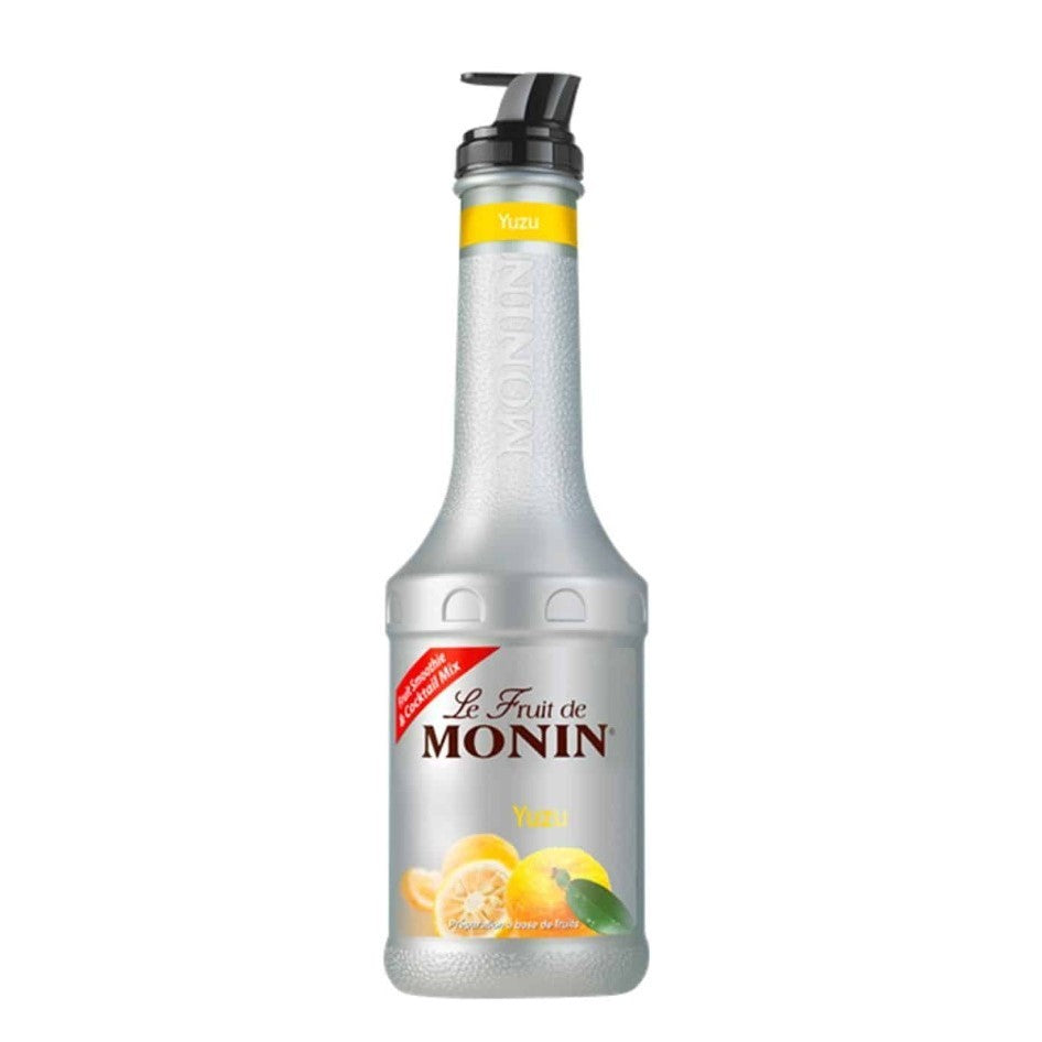 (Ready Stock)MONIN Puree Fruit Mix 1 Litre Various Flavors Strawberry Passion Fruit Peach