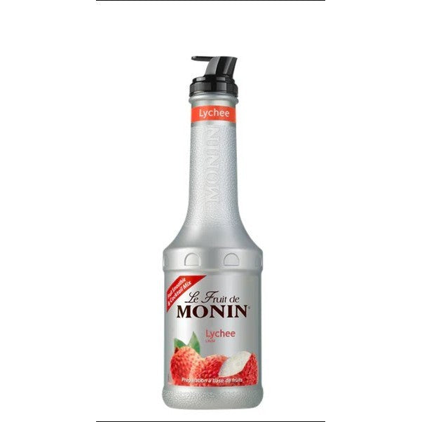 (Ready Stock)MONIN Puree Fruit Mix 1 Litre Various Flavors Strawberry Passion Fruit Peach